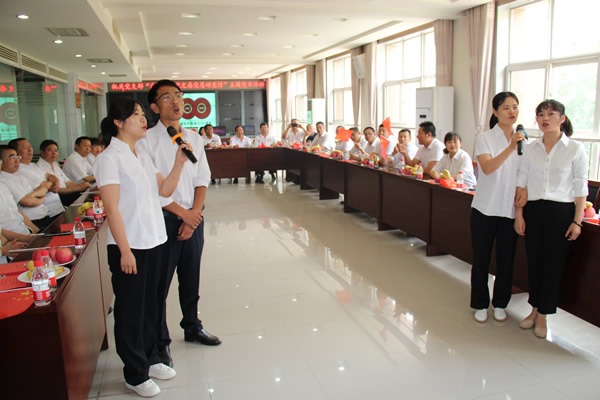 隴運集團(tuán)公司機關(guān)黨支部開展“慶·七一  知黨史  感黨恩  頌黨情”主題黨日活動